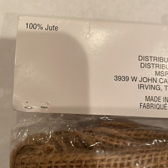 Celebrate It 100% Jute Favor Bags Drawstring 6 PC - Picture 4 of 4